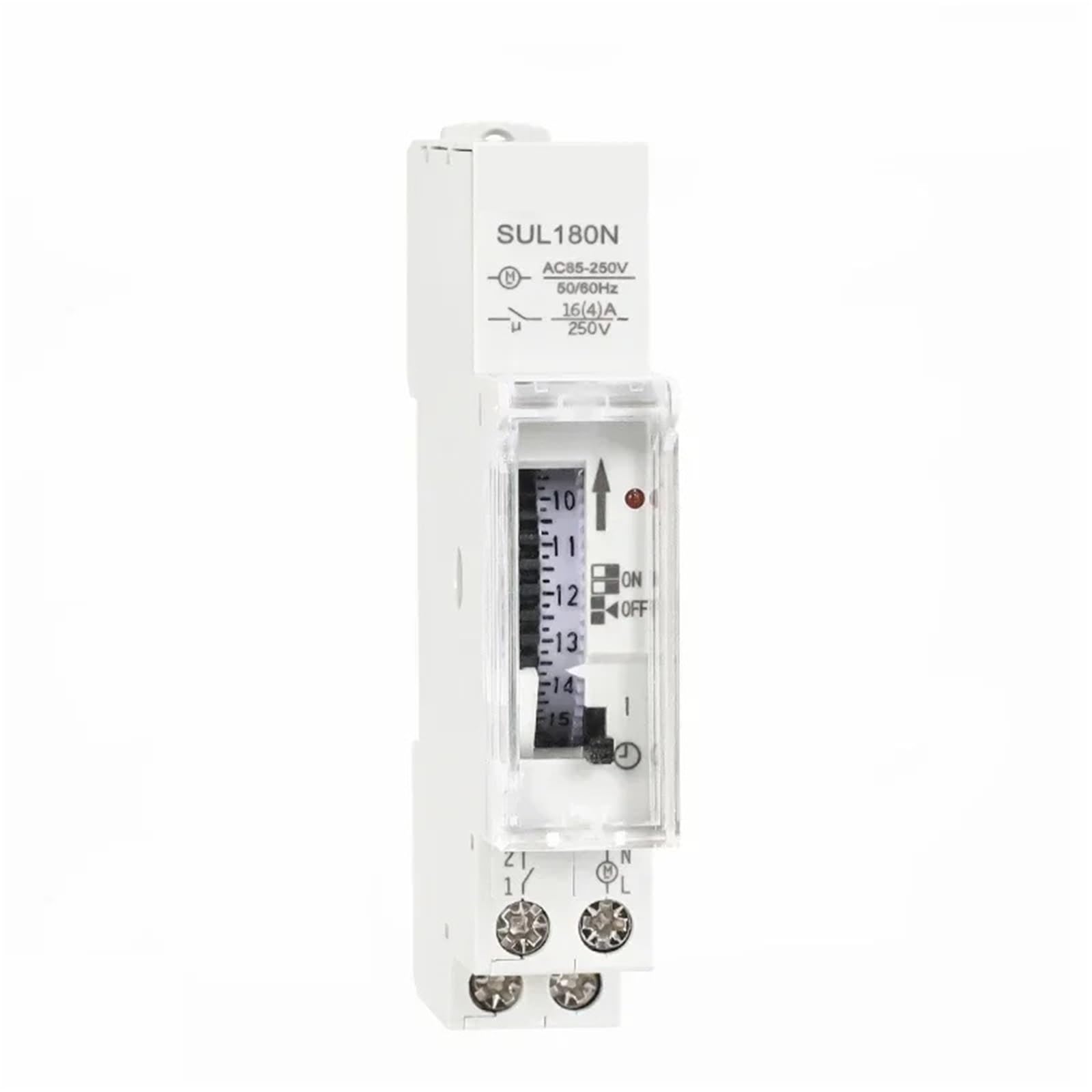 1PCS 24H Programmable Timer Switch - Mechanical, 110V/220V 16A