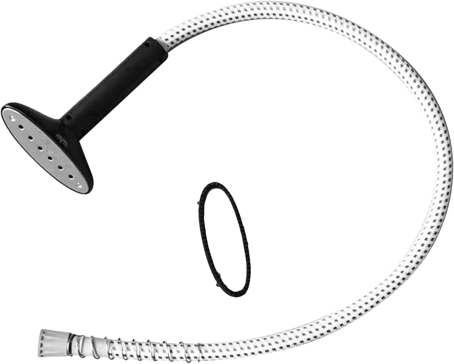 Replacement Steam Tube for Garment Steamer - Steamer Hose Assembly with Brush Head - Steam Iron Hose and Nozzle Replacement Part Screw Style