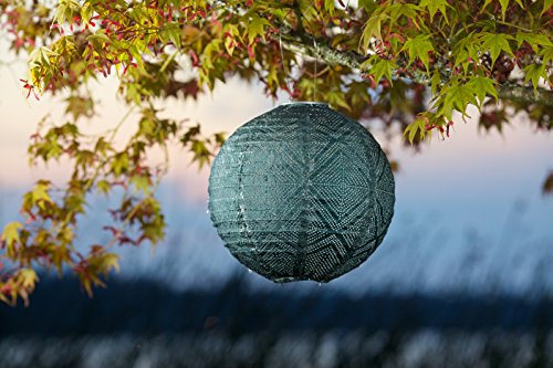 image for Allsop 31407 Soji Stella Boho Handmade LED Outdoor Solar Lantern, 12X1