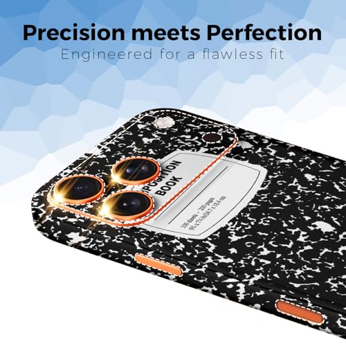 2 Pack of Phone Skins for Apple iPhone 17 Pro Max - Composition Book| Protective Vinyl Covers | Matte Finish | Made in The USA by MightySkins by Vision Signs & Graphics - Used condition - Image 3