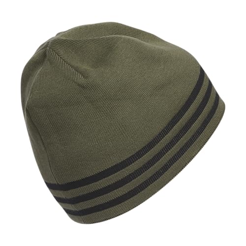 Image of adidas Men's Reversible Skully Beanie - Two-Sided Skull Cap Winter Hat