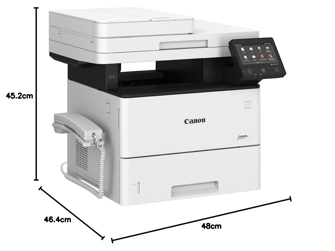 CANON MULTIFUNCION MF553DW LASER MONOCROMO I - SENSYS FAX A4 43PPM WIFI WIFI