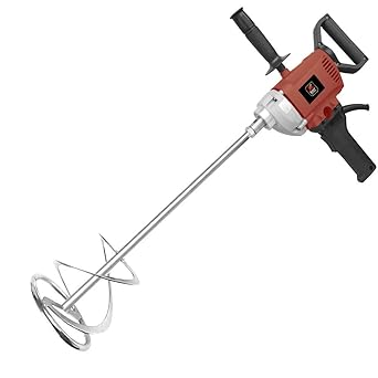 JK Super Drive Electric Putty Mixer 800W / 550 RPM For Efficient Mixing of Paint And Wall Putty, Copper (9005070)