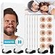 Audasi Magnetische Nasenpflaster, 60 Stück Anti Schnarch Nasenstreifen Magnetischer Nasenstrips Nose Strips Magnet Breathing Nasenklammer Atmen Nasal Strips für Besser Schlafen und Atmen