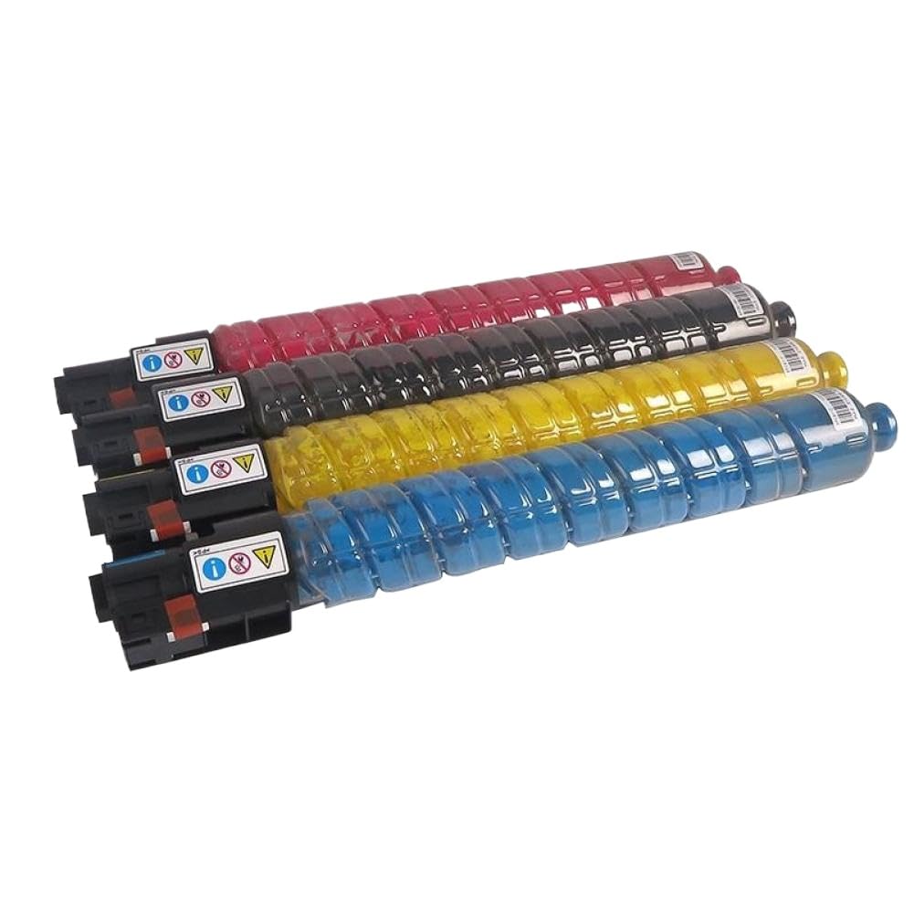 Set 4 Cartucce Toner Compatibili Con SPC820 SPC821 Color Copier