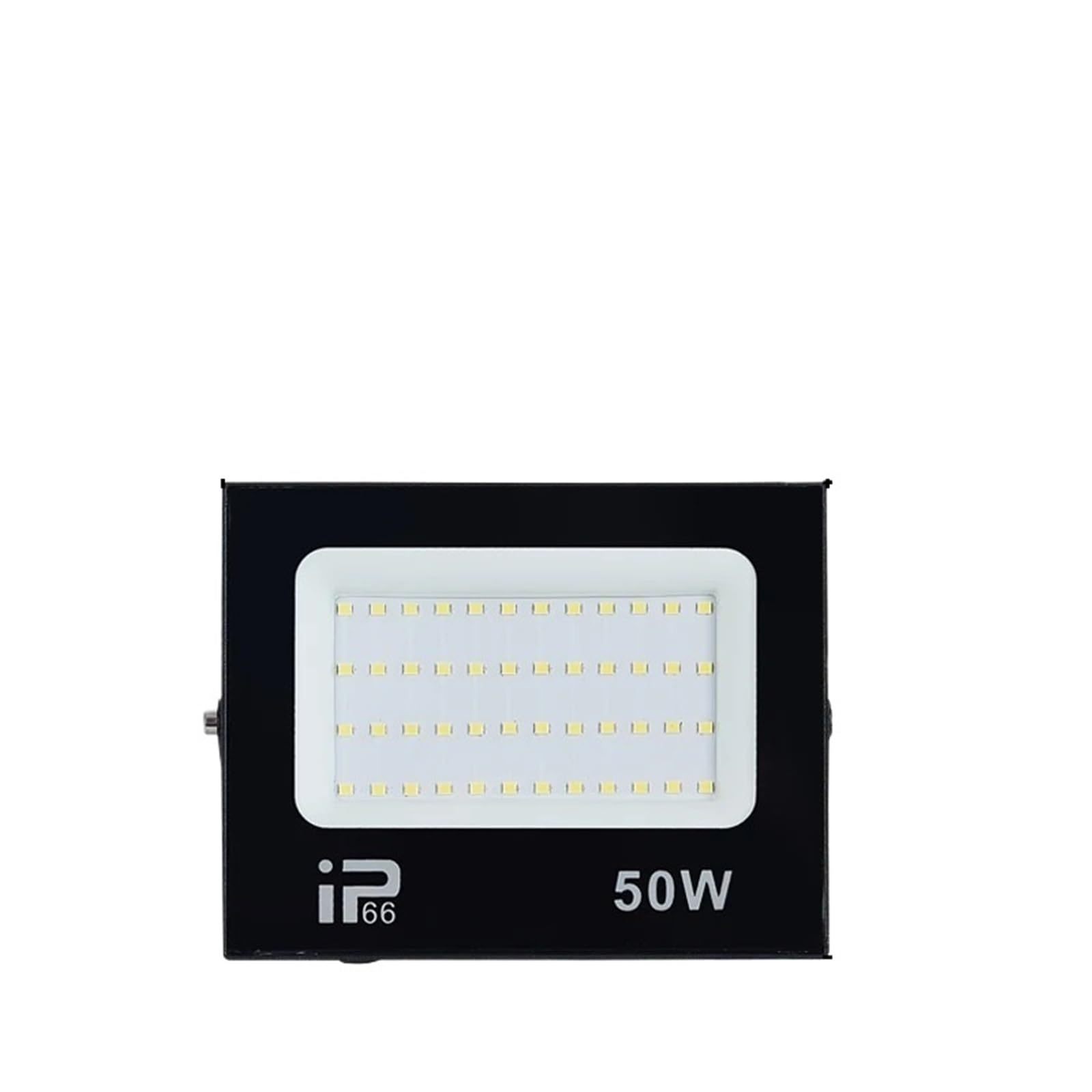 JOLIANE LED Flood Light Spotlight 100W 200W IP66 Waterproof LED Black Shell Garden Street Gate Wall Floodlights(50W)