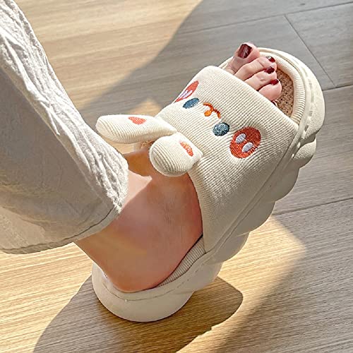 Yoroka Cartoon slippers Cute Animal Shape Slippers,Thick Sole Soft Indoor Outdoor Slippers for Women4