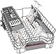 Lave-vaisselle pose libre BOSCH SPS4HKW49E SER4-10 couverts - Moteur Induction - L45cm - 44dB - Blanc