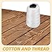 IWOWHERO 2rolls Heavy Duty Nylon Twine String for Masonry Tools Construction String Twisted Nylon Thread