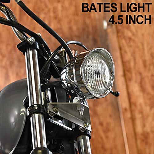 バイク ドラックスタークラシック ヘッドライトレンズ SR400 流用
