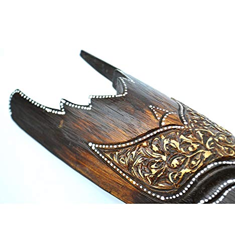 Maschera in legno 30 cm – Decorazione Etnica Chic stile africano.