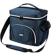 MIER Men Lunch Box for Work Large Lunch Bags for Men Insulated Adult Lunchbox Cooler Leakproof Lu...