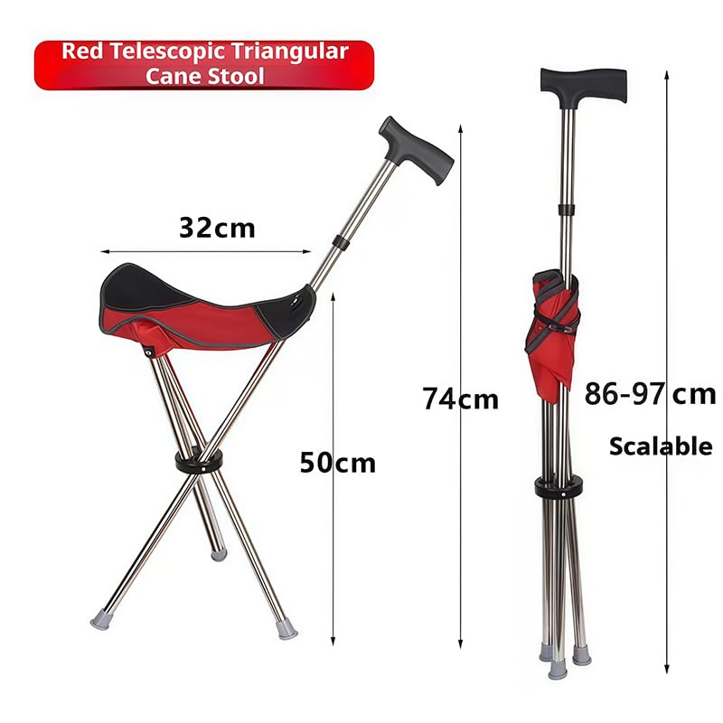 Bastone da Passeggio con Sedile Sedia per Audi A4 2000-2024