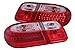 Anzo USA 321114 Mercedes-Benz Red/Clear G2 LED Tail Light Assembly - (Sold in Pairs)