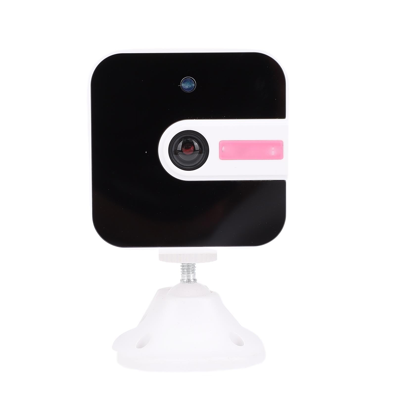 Denash Caméra de sécurité 2K, Intérieur WiFi à Piles avec une Conversation Bidirectionnelle et une Carte 32 Go Incluse pour la Surveillance à Domicile