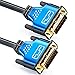 Produktbild deleyCON 0,5m DVI Kabel Adapterkabel - DVI-D 24+1 Dual Link 1080p Full-HD 3D Ready DVI Monitorkabel PC Notebook Laptop Monitor Beamer LCD LED