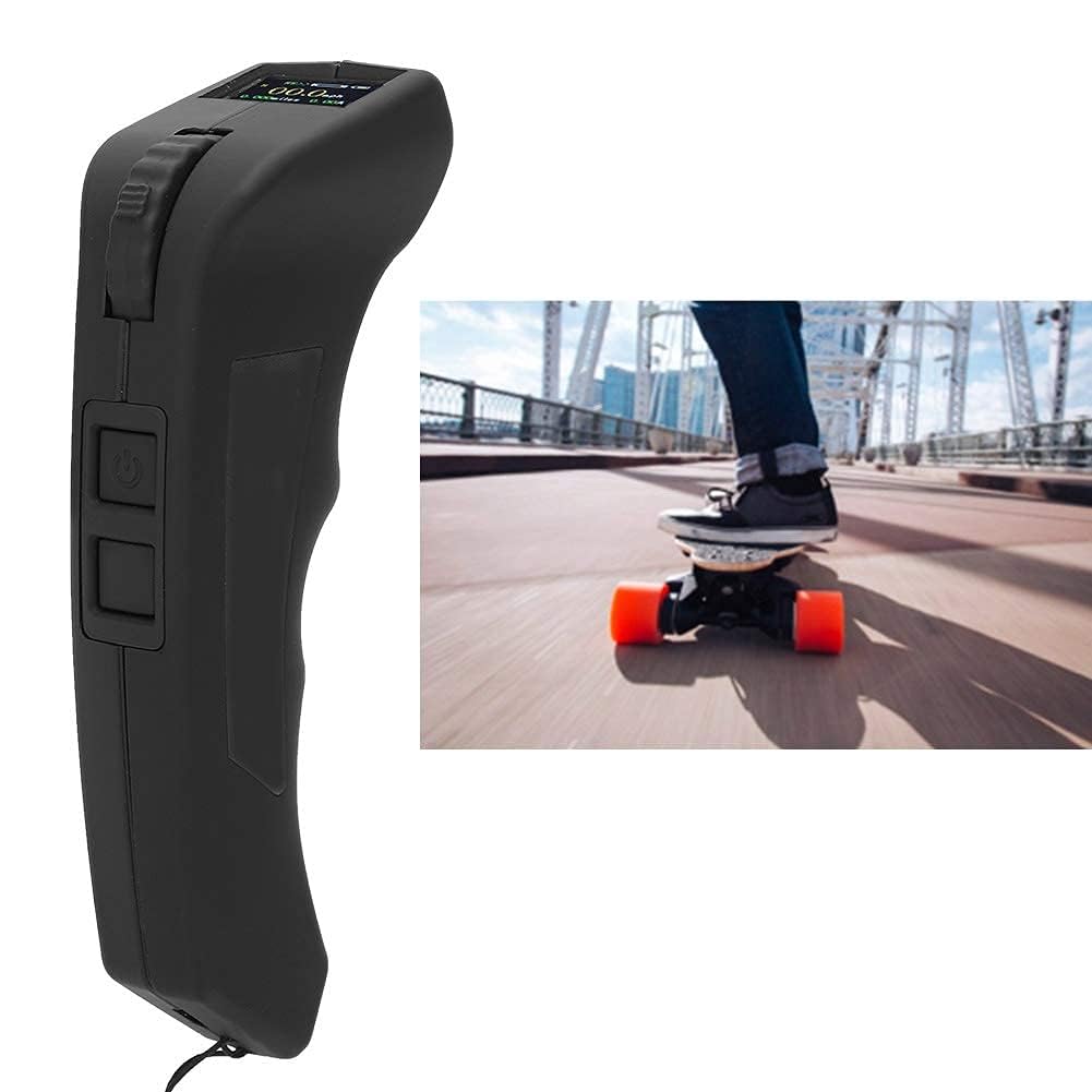 Elektrische Skateboard Fernbedienung, 2,4-GHz-VX2-Funkfernbedienung und Empfänger, mit Stromlinienförmigem und Rutschfestem Armband für DIY-Elektro Skateboards