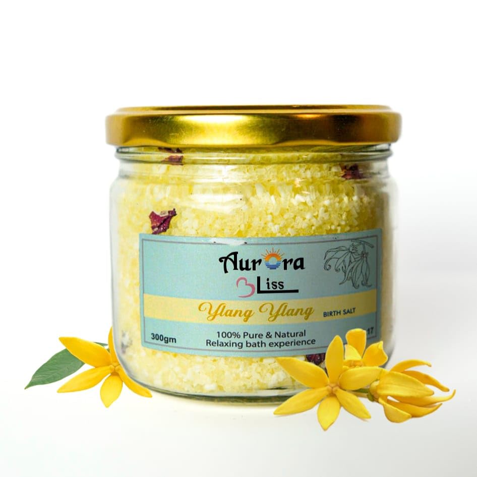 Generic Ylang Ylang Scented Bath Salt, 300g, Natural Epsom Salt for Relaxation and Healthy Skin-image-8