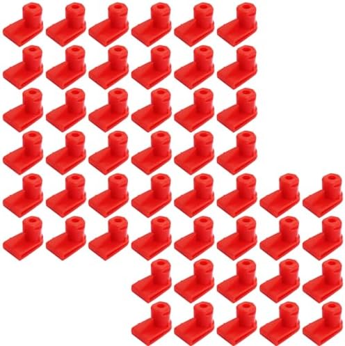 Young Wolf 50x Rouge Fixations de Fixation de vis en Plastique oeillet ...