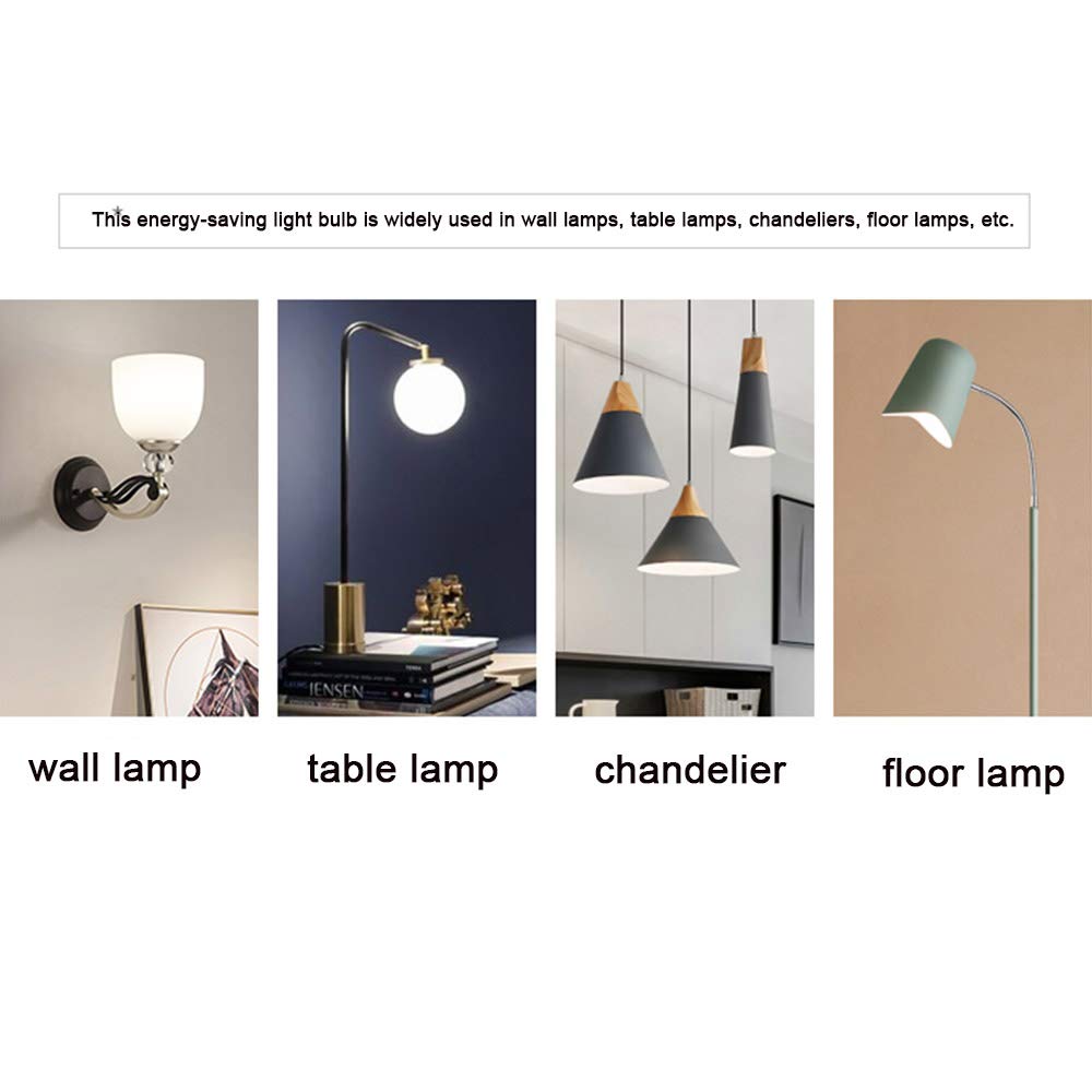 Bombilla LED E27 9W, Bombilla de Estilo Retro, Equivalente a 60W, 6000K, Luz diurna, Luz Blanca Fría, No Regulable, Paquete de 20