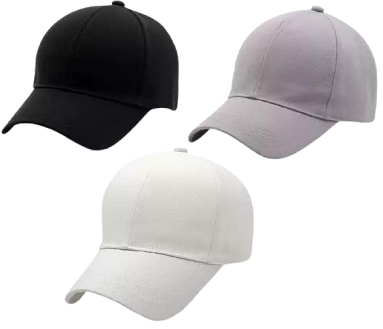 Cap for Men Women Topi Unisex Head Branded Boy's Girl's Caps Adjustable Strap Summer Sports Cricket Gym Dance Cotton Free Size
