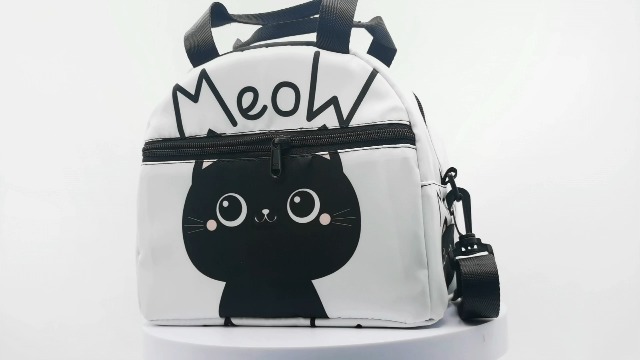 Amazon | ランチバッグ かわいい 黒 猫 ねこ 保冷 保温 お弁当バッグ