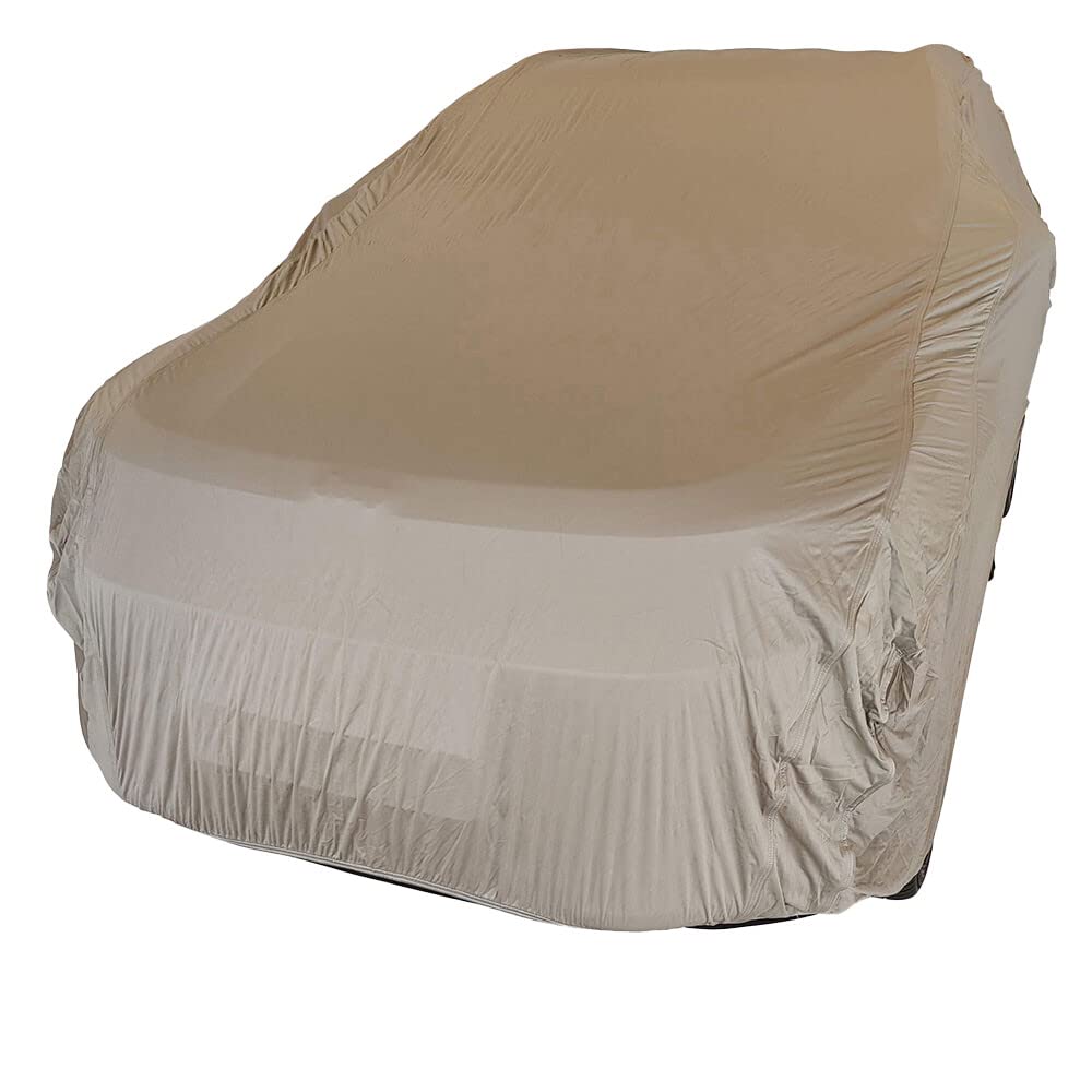 telo copriauto da esterno compatibile con Jeep Compass Bronzo COVER Vestibilità perfetta e su misura