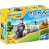 PLAYMOBIL 1.2.3 Dierentrein – 70405