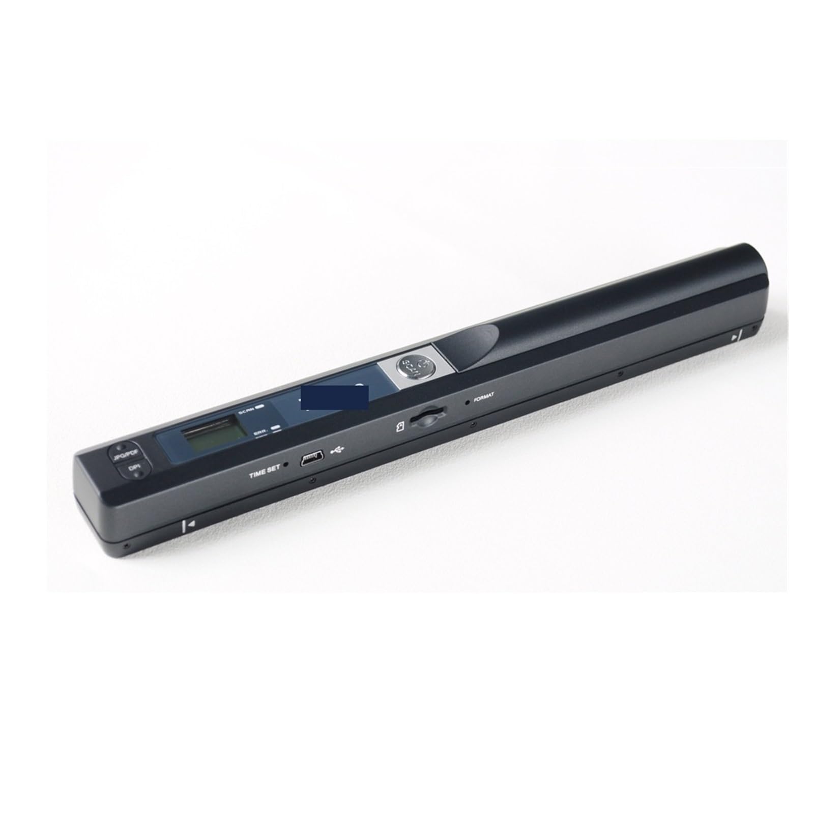 Document Scanner Portable Handheld Scanner, Mobile 900DPI HD Home Color A4 Book File Photo Scanner (Silver)