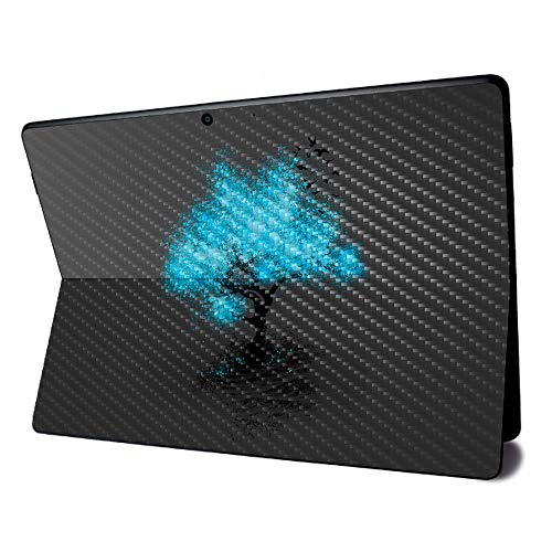 Image of MightySkins Carbon Fiber Skin for Microsoft Surface Pro X - Leaving Home | Textured Carbon Fiber Finish | Easy to Apply, Remove, and Change Styles | Made in The USA (CF-MISURPRX-Leaving Home)