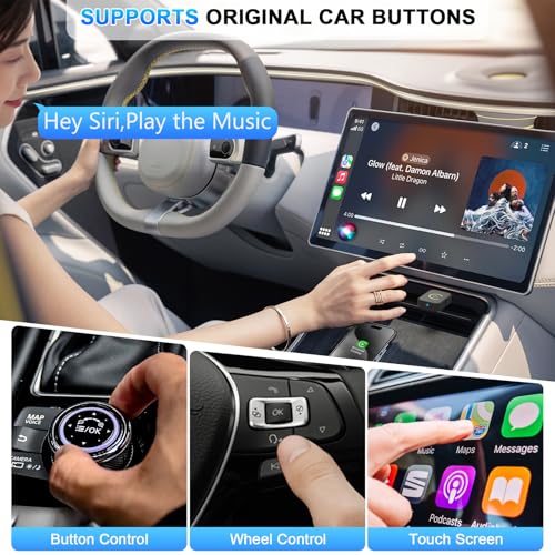 Quanlex Mini Android Auto Wireless Adapter & Carplay Wireless Adapter thumb #4
