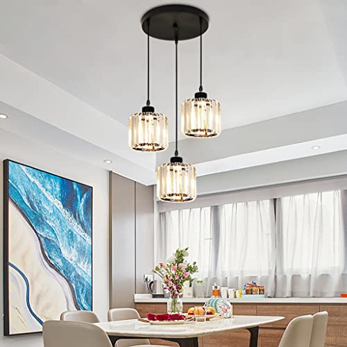Lustre suspension moderne E27 réglable en hauteur pour sublimer votre salle à manger