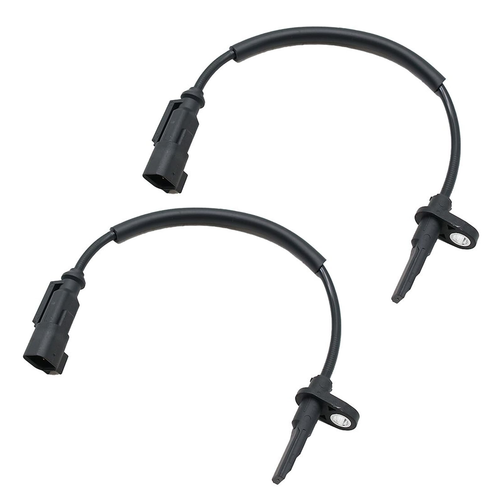Ollanoos 2Pcs BK212B372AC Front ABS Wheel Speed Sensor Left and Right, Front ABS Speed Sensor Replacement for Ford Tourneo Custom 2012-UP Transit MK8 2013-UP Replaces 1763975 BK21-2B372-AC