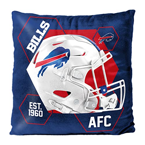 Northwest NFL Buffalo Bills Velvet Pillow, 16" x 16", Connector