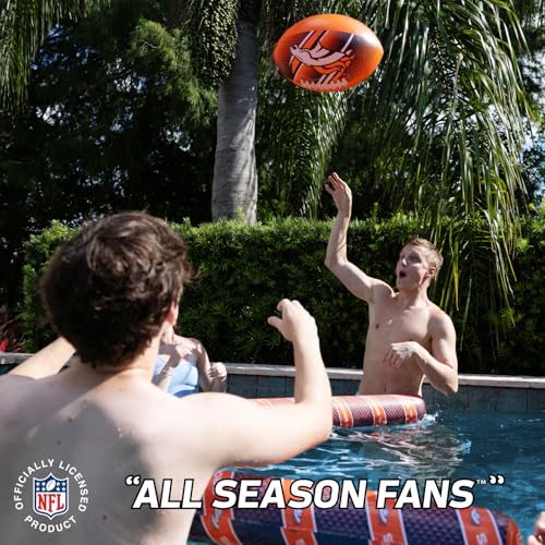 Image of BigMouth 18 inch Inflatable Pool Football Officially Licensed NFL Fan Gear Merchandise Beach Ball Games for Adults and Teens