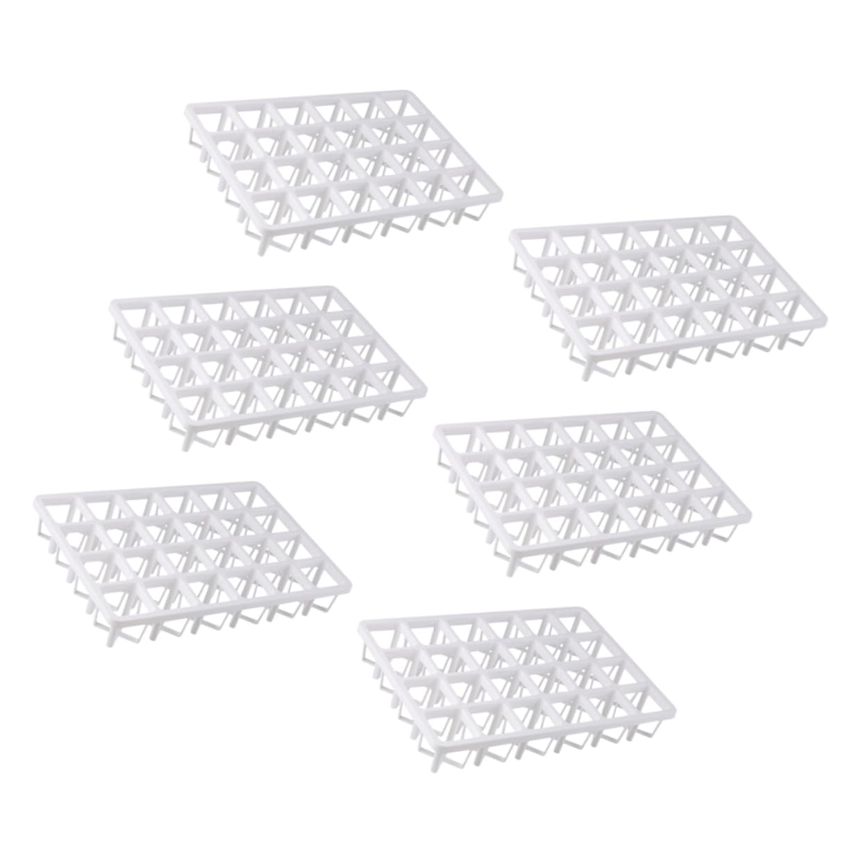 Toddmomy 6pièces Support Pour Pots De Pépinière Étagère Pour Plateaux De Germination Supports Carrés Pour Pots Cultivés Pour Serre Et Rempotage Optimise Espace Jardinage