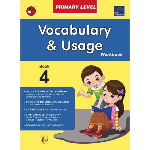 Shree Book Centre Sap Vocabulary & Usage Primary Level Workbook 4 ...