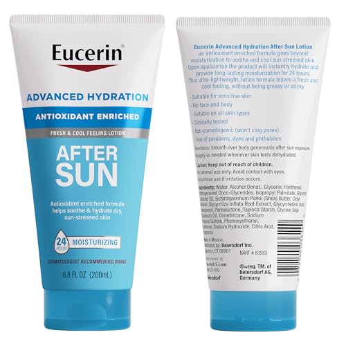 Eucerin Advanced Hydration Antioxidant Enriched After Sun Lotion, 6.8 FL OZ - image 7
