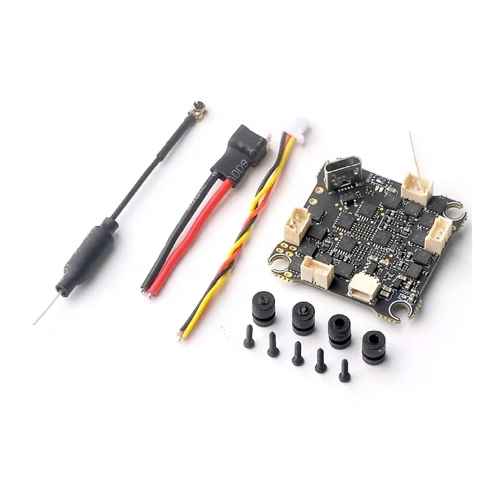 X12 AIO 5 w 1 OSD kontroler lotu 1-2S BLHELIS 12A ESC OPENVTX 400mW odpowiedni do RC FPV Tinywhoop Wykałaczki Drone (X12 ELRS)