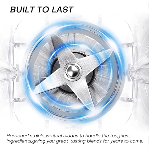 64 Oz Blender Pitcher Compatible With Vitamix Blender 5200 5000 6300 Container Cup Jar Replacement Parts Accessories Fit For Vitamix Vm0101E Vm0102 Vm0103 Vm0158 Vm0197 #TOP2