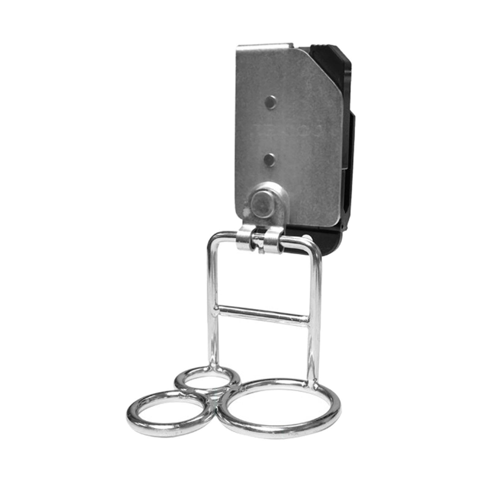 Portaherramientas de Cintura Giratorio de Metal con Liberación Rápida Holster para Martillo Clip para Hacha Y Llaves Gancho Multifuncional Adecuado Pa, Style B