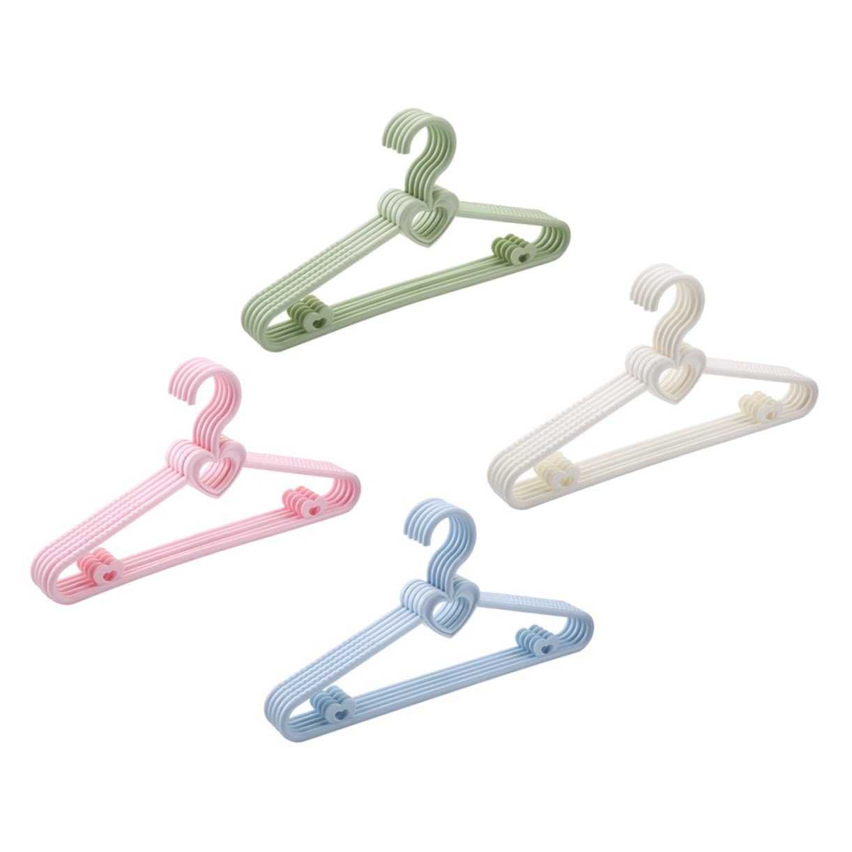 HOMOCONO 20pcs Children Hanger Hangers Clothes Hangers for Pants Hangers for Clothing Hangers Pants Hangers Space Saver Hangers Pants Hangers Suit Hangers Plastic