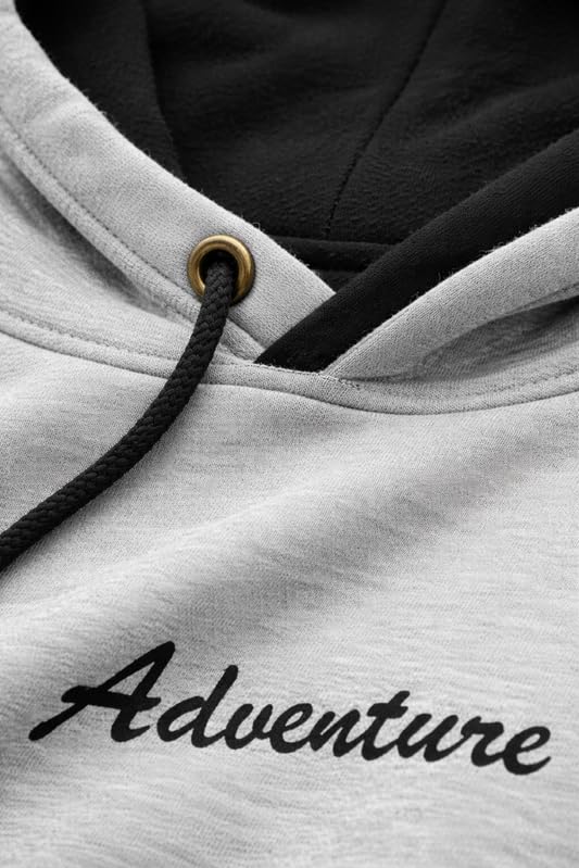 Image of Kids Boys & Girls Cotton Hooded Neck Full Sleeves Printed T-Shirt|Trendy Adventure Edition T Shirts for Kids