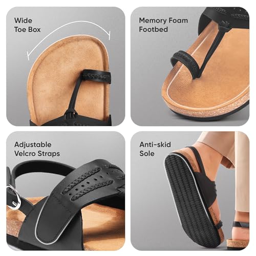 Image of Frido Puneri Chappal for Women | Ergonomic Traditional Indian Leather Chappal with Memory Foam, Wide Toe Box & Zero Drop Design | Adjustable Ethnic Footwear