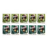 Senseo Dosettes á café Bio selection packs 2 Variétés: Bio Organic Intense et Bio Organic Classic - Lot de 10 (320 Dosettes)