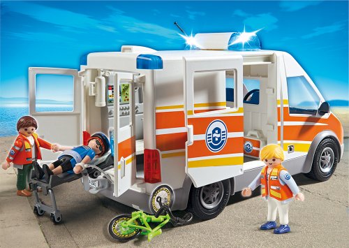 PLAYMOBIL 5541 - Rettungswagen mit Licht und Sound – Bild 3