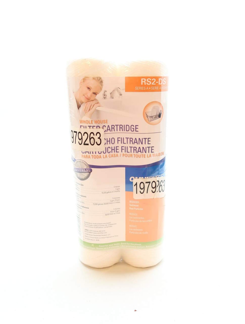 2-Pack Omni Filter RS2-DS String Wound Water Filter Cartridge