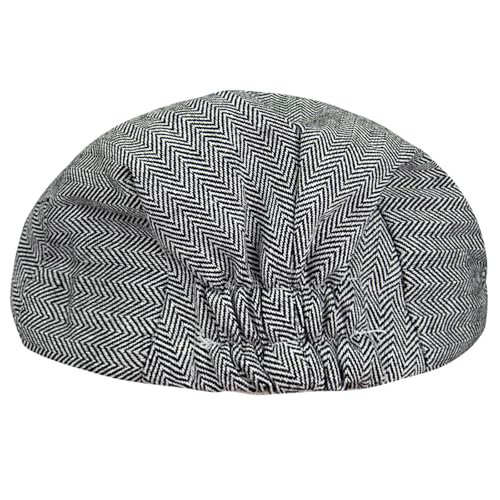 Image of A&J DESIGN Baby Boys Tweed Vintage Drivers Cap Kids Beret Hat