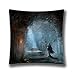 96688PLAOO Cotton & Polyester Assassins Creed Painting Throw Cushion Case Pillow Cover with Invisible Zipper, Copricuscini e federe (40cmx40cm)