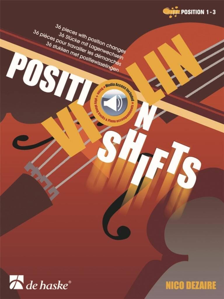 Violin position shifts: 36 pieces with position changes - Recueil + Enregistrement(s) en ligne